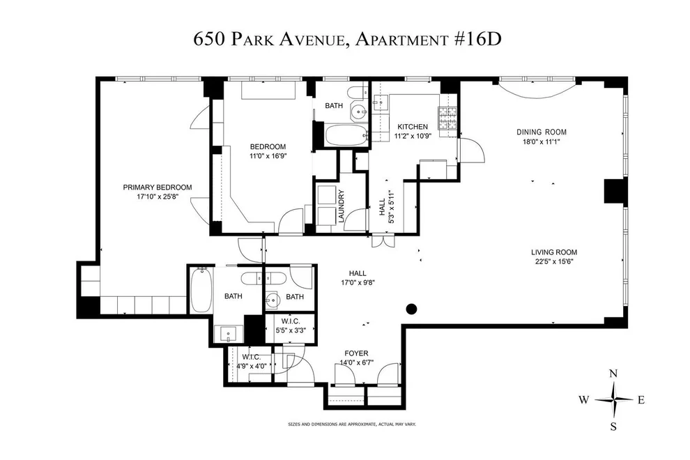 Unit for sale at 650 PARK Avenue, Manhattan, NY 10065