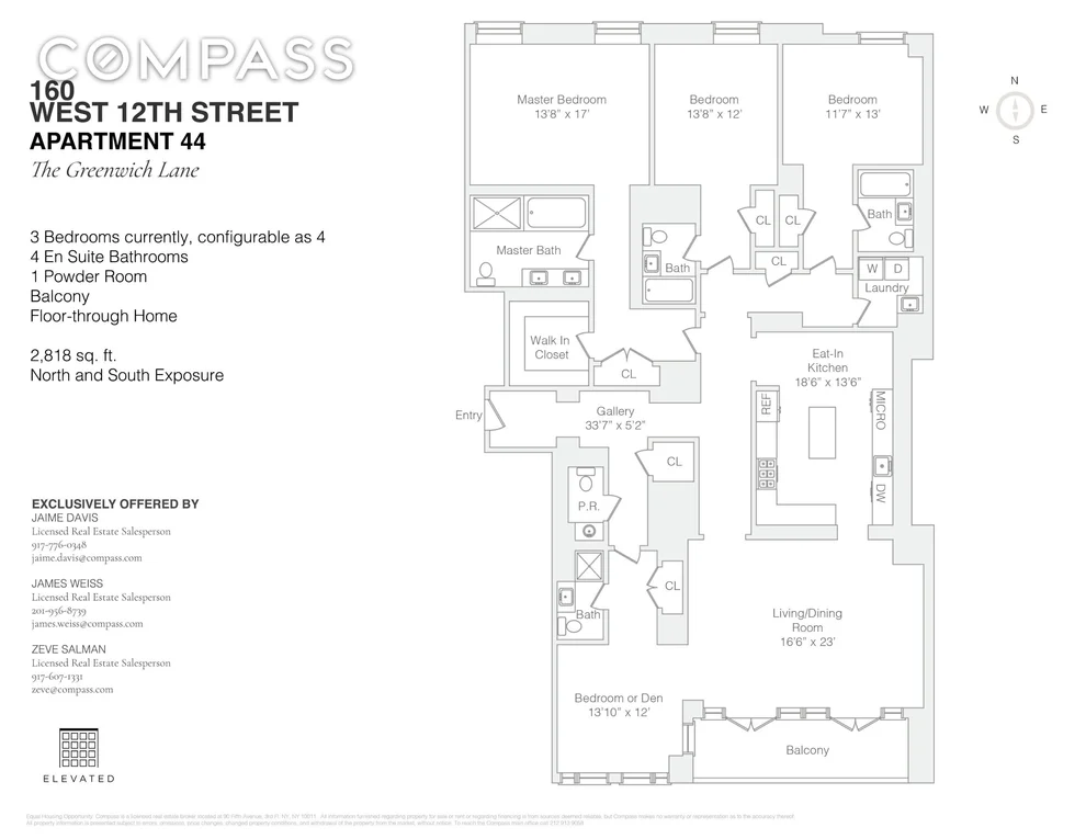 Unit for sale at 160 W 12th Street, Manhattan, NY 10011