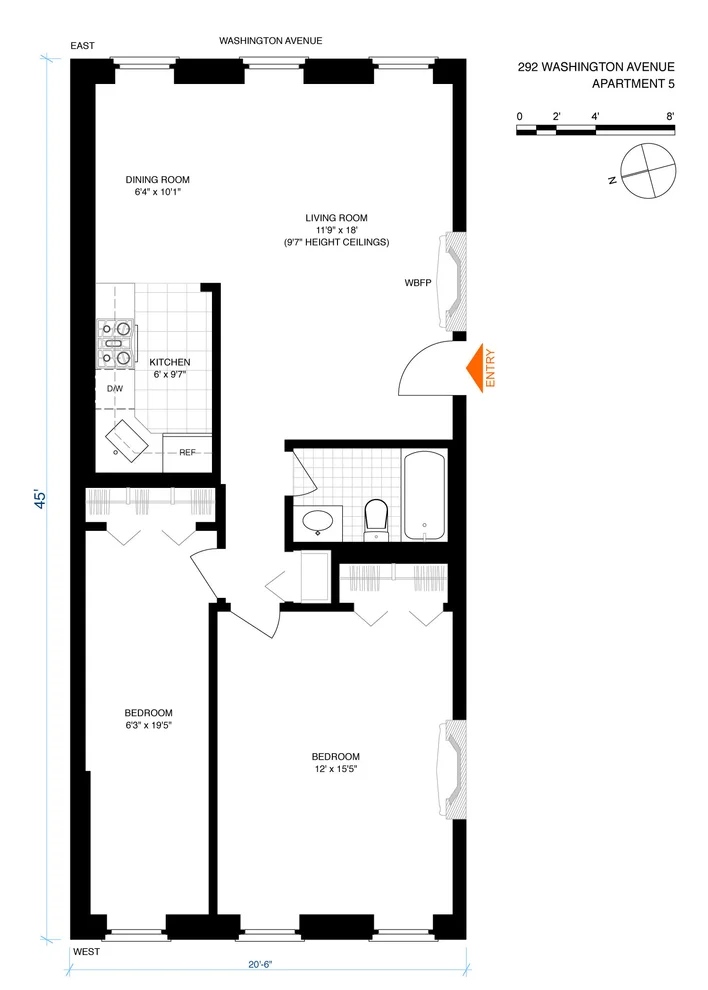 Unit for sale at 294 WASHINGTON Avenue, Brooklyn, NY 11205