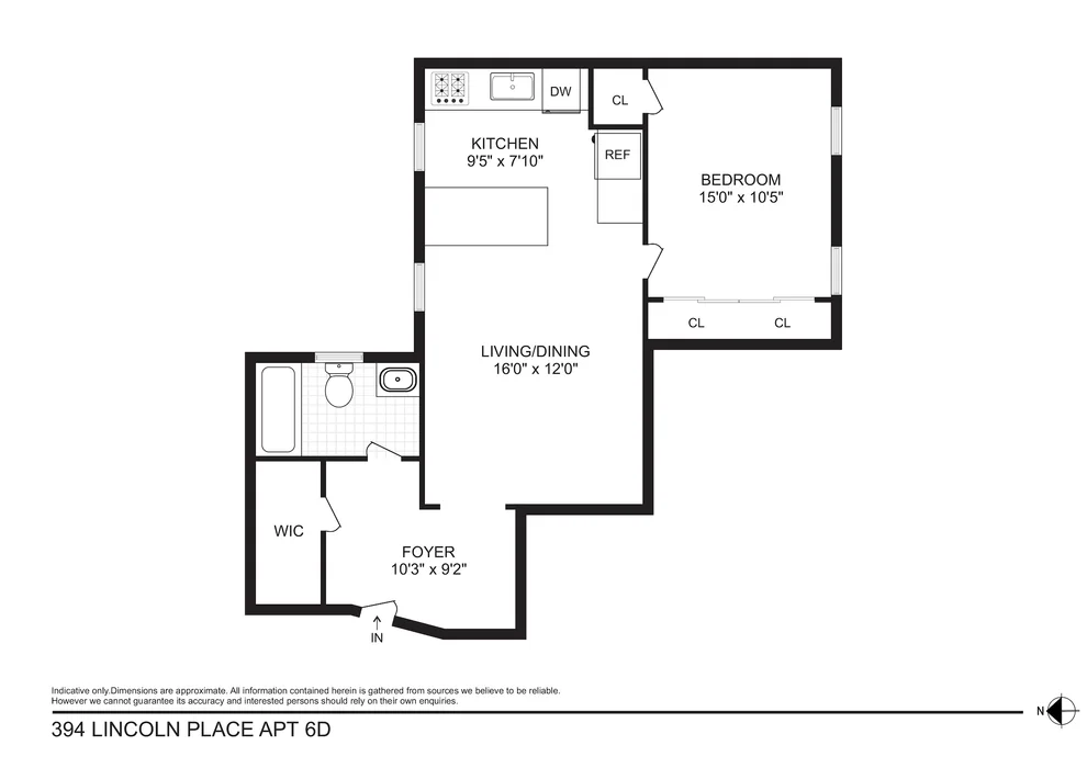 Unit for sale at 394 LINCOLN Place, Brooklyn, NY 11238