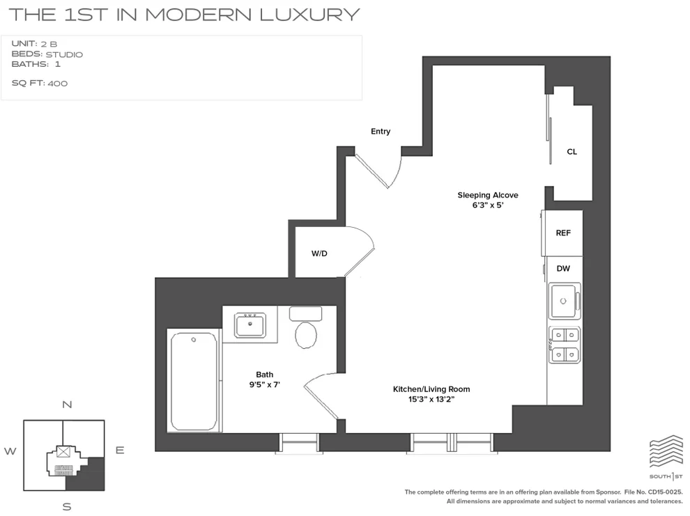 Unit for sale at 190 S 1st Street, Brooklyn, NY 11211