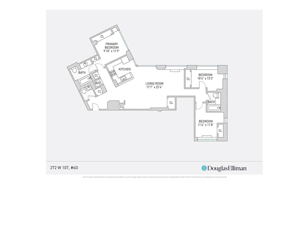 Unit for sale at 272 W 107TH Street, Manhattan, NY 10025