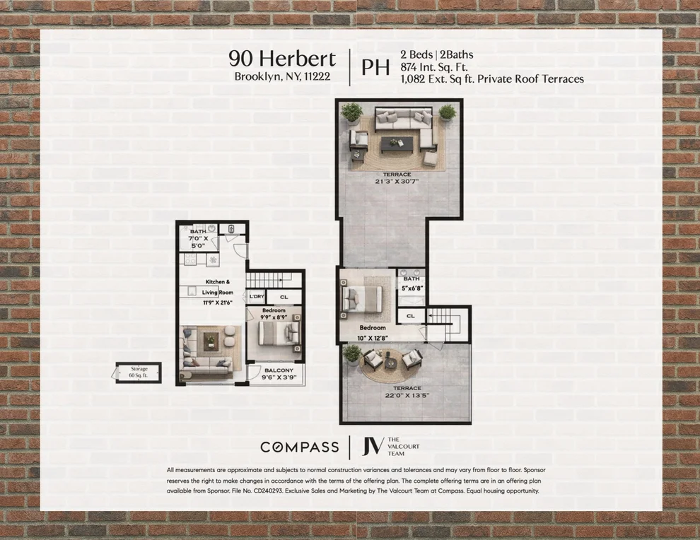 Unit for sale at 90 Herbert Street, Brooklyn, NY 11222