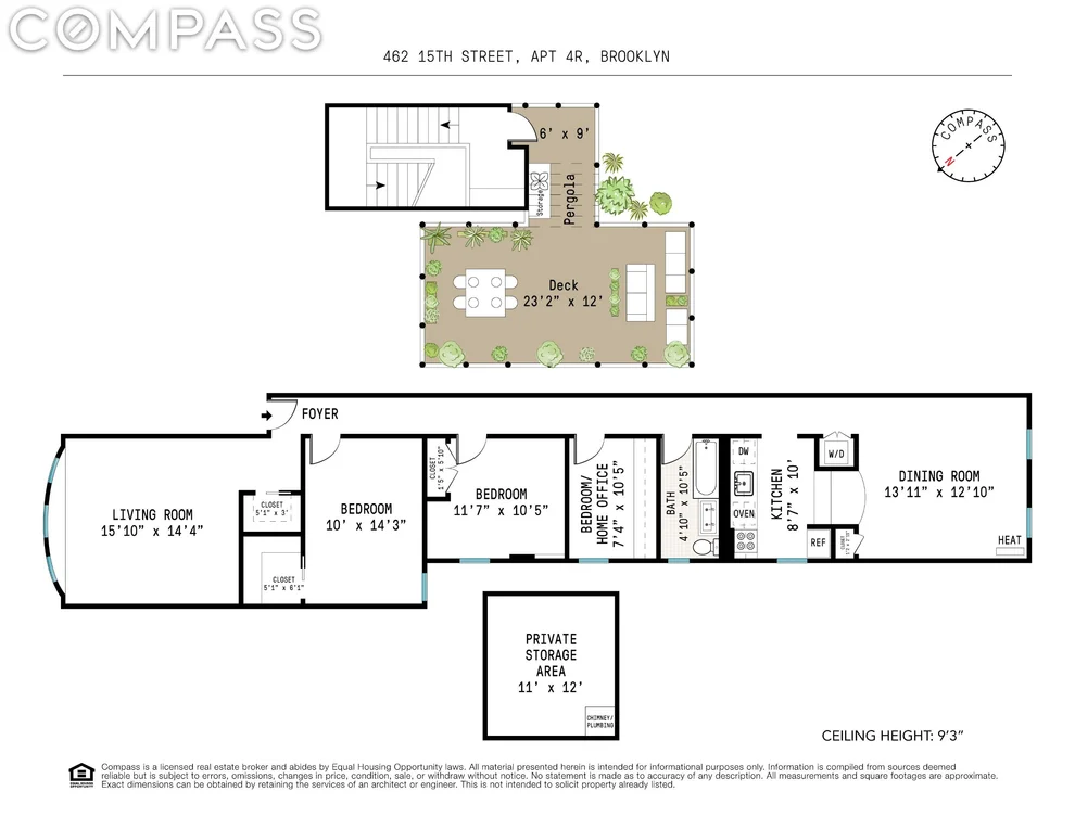 Unit for sale at 462 15th Street, Brooklyn, NY 11215