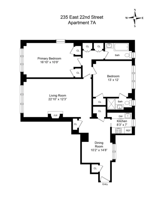 Unit for sale at 235 E 22ND Street, Manhattan, NY 10010