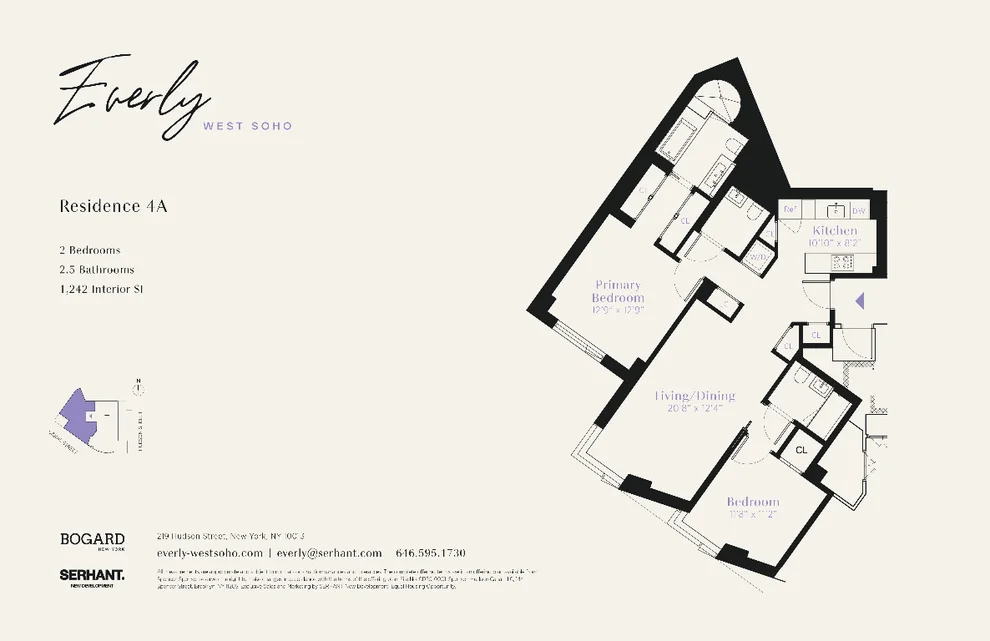 Unit for sale at 219 HUDSON Street, Manhattan, NY 10013