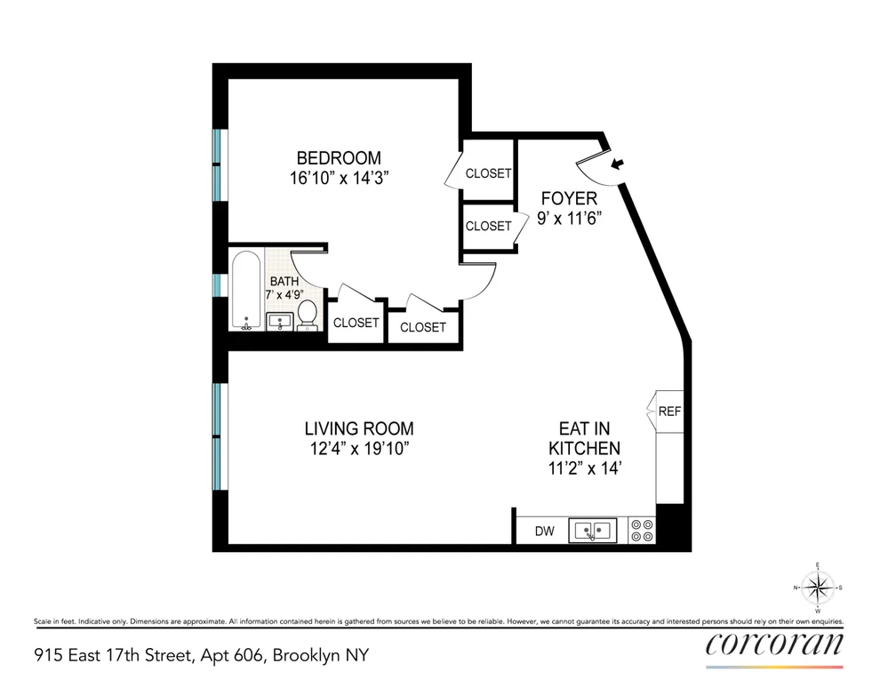 Unit for sale at 915 E 17TH Street, Brooklyn, NY 11230