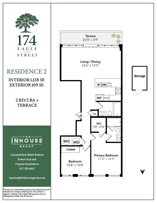 Unit for sale at 174 EAGLE Street, Brooklyn, NY 11222