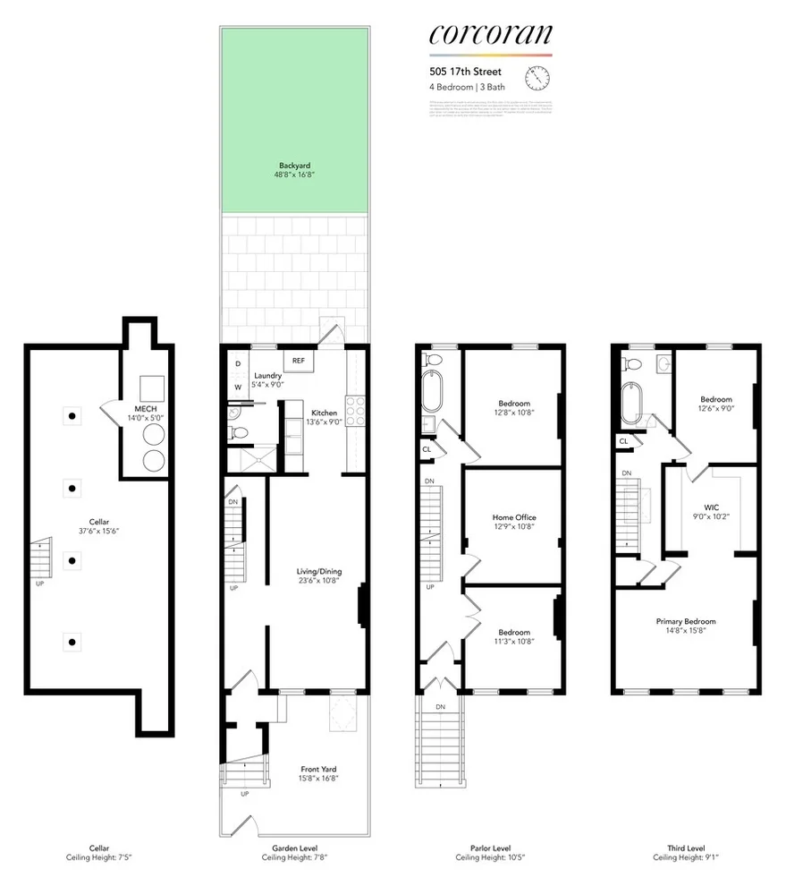 Unit for sale at 505 17TH Street, Brooklyn, NY 11215