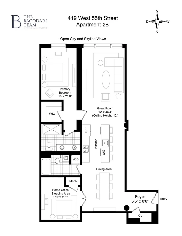Unit for sale at 419 W 55TH Street, Manhattan, NY 10019