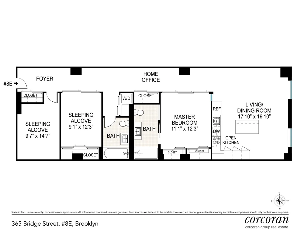 Unit for sale at 365 Bridge Street, Brooklyn, NY 11201