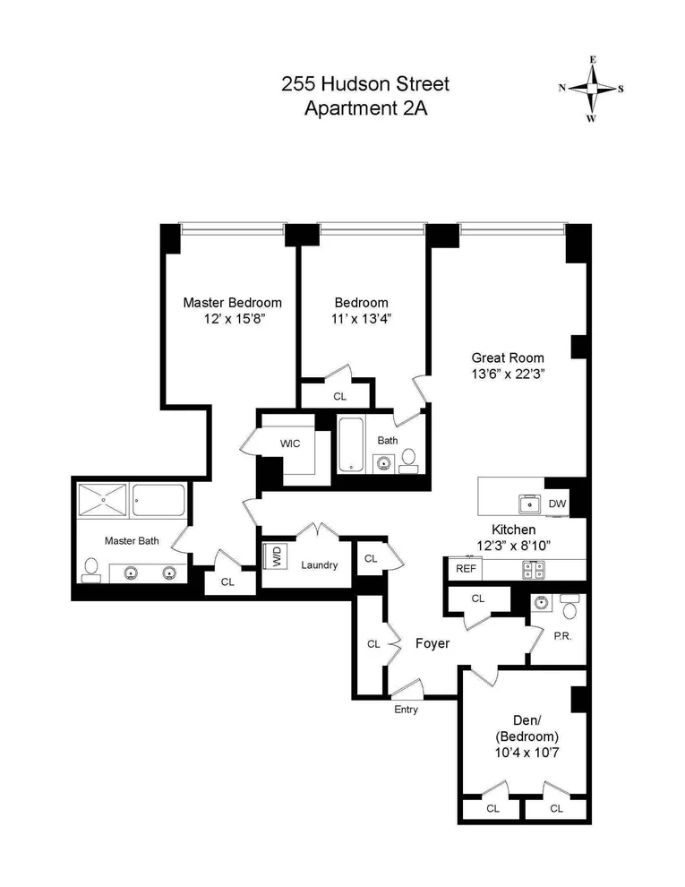 Unit for sale at 255 HUDSON Street, Manhattan, NY 10013