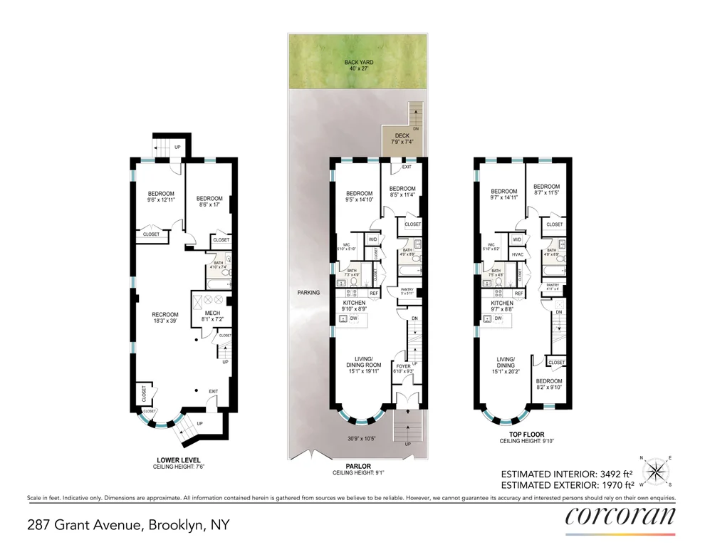 Unit for sale at 287 GRANT Avenue, Brooklyn, NY 11208