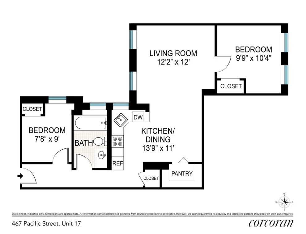 Unit for sale at 467 PACIFIC Street, Brooklyn, NY 11217