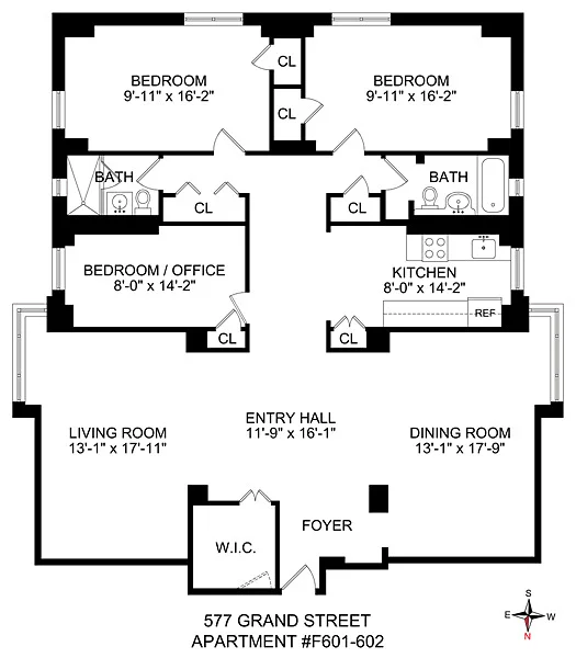 Unit for sale at 577 GRAND Street, Manhattan, NY 10002