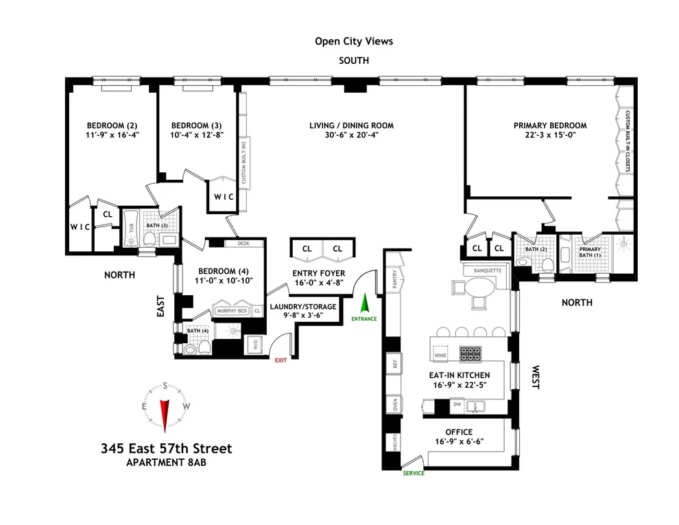 Unit for sale at 345 E 57TH Street, Manhattan, NY 10022