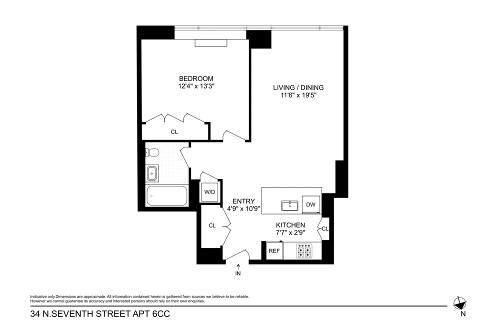 Unit for sale at 34 N 7TH Street, Brooklyn, NY 11249