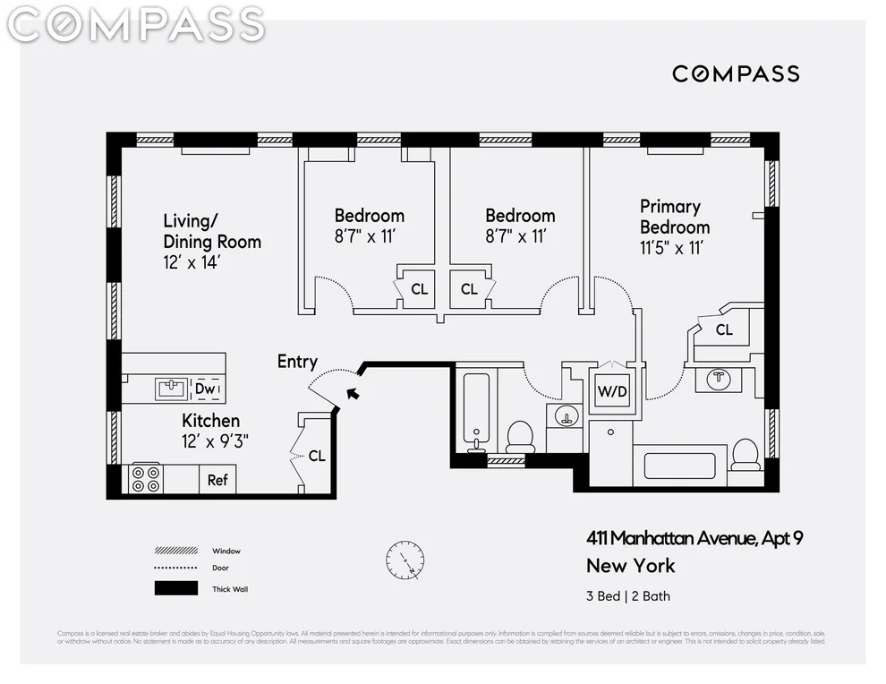 Unit for sale at 411-421 Manhattan Avenue, Manhattan, NY 10026