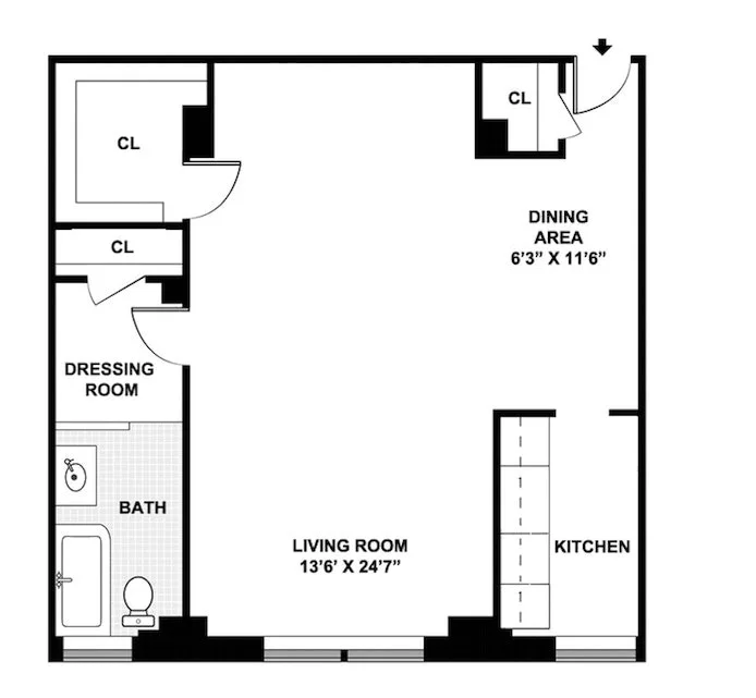 Unit for sale at 2 HORATIO Street, Manhattan, NY 10014