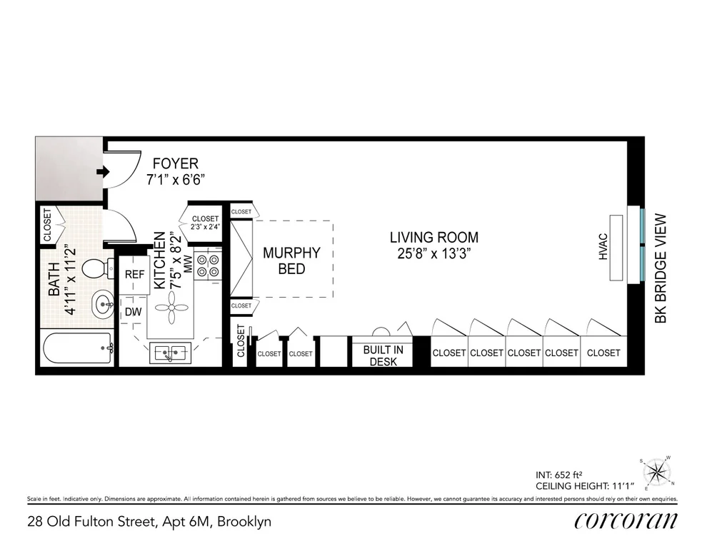 Unit for sale at 28 OLD FULTON Street, Brooklyn, NY 11201