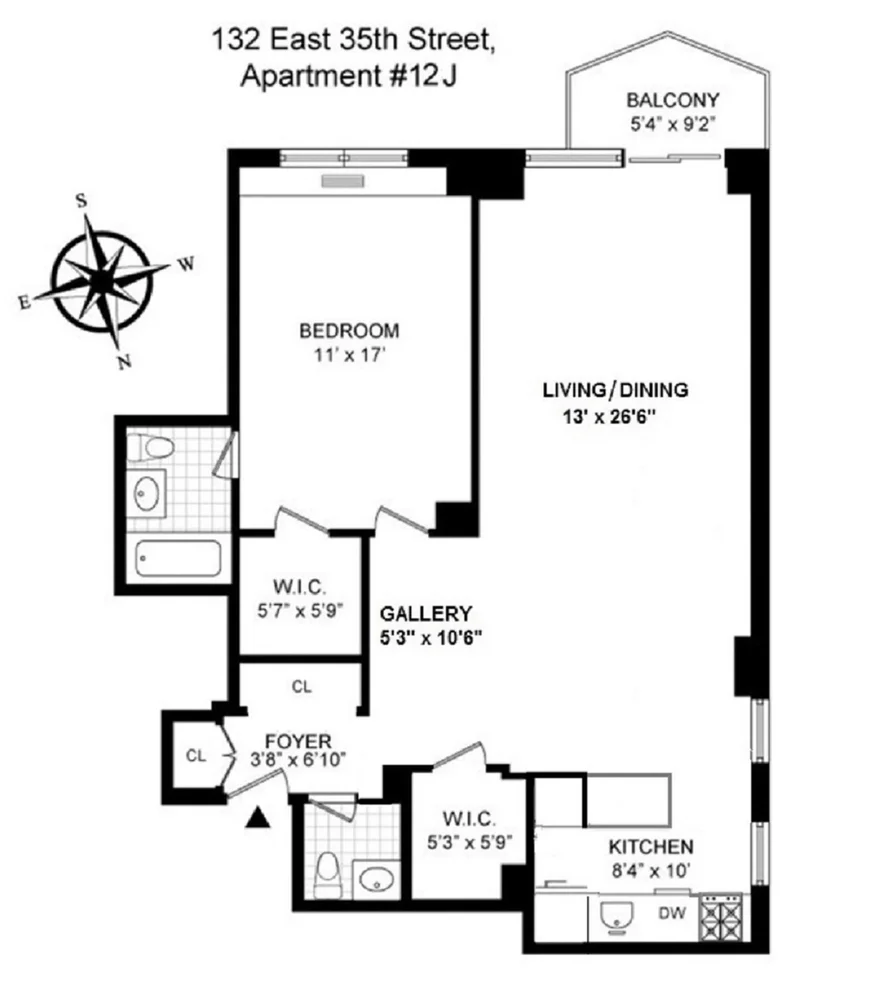 Unit for sale at 132 E 35th Street, Manhattan, NY 10016
