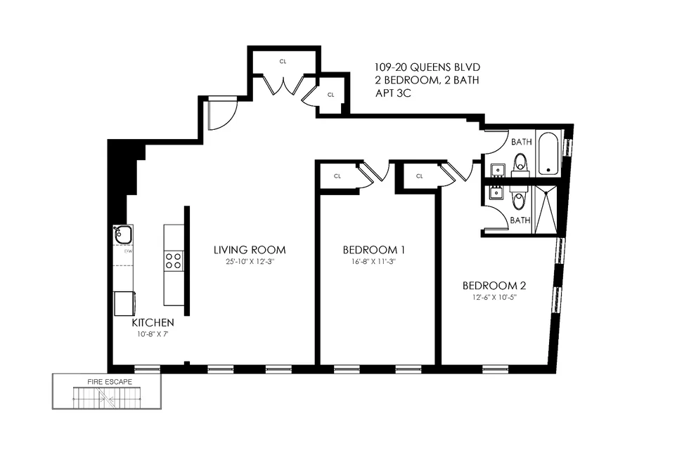 Unit for sale at 109-20 Queens Boulevard, Queens, NY 11375