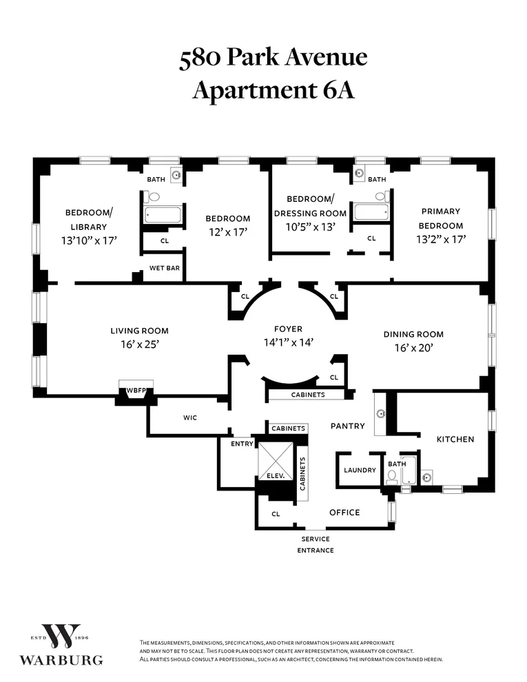 Unit for sale at 580 PARK Avenue, Manhattan, NY 10065