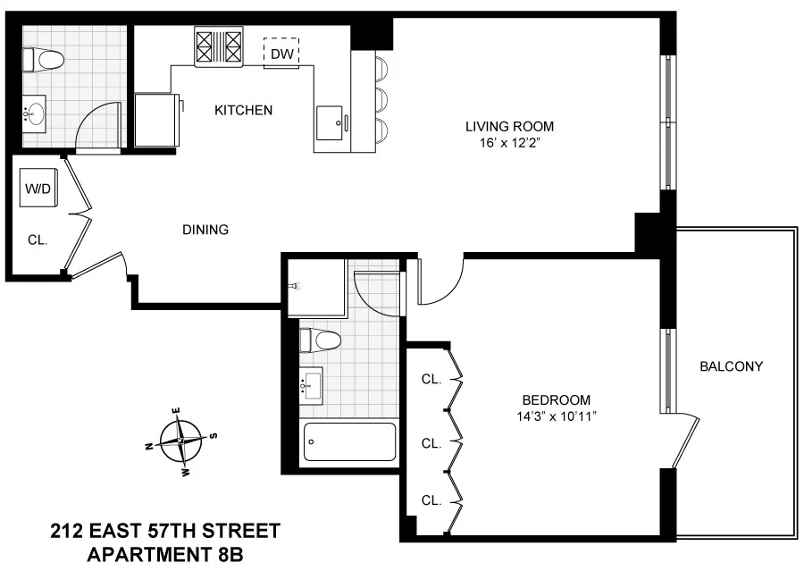 Unit for sale at 212 E 57TH Street, Manhattan, NY 10022