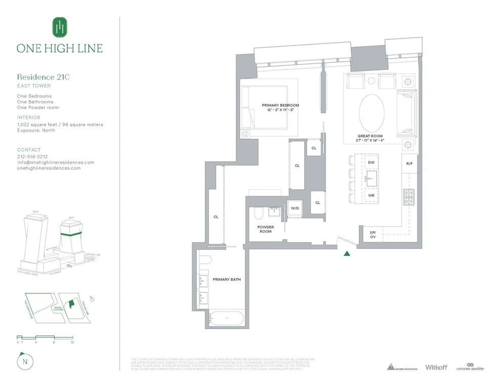 Unit for sale at 500 W 18TH Street, Manhattan, NY 10011