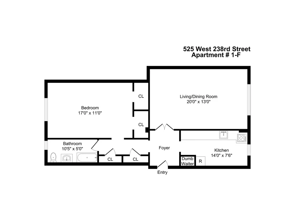 Unit for sale at 525 W 238TH Street, Bronx, NY 10463