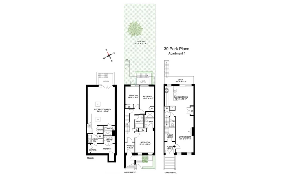 Unit for sale at 39 PARK Place, Brooklyn, NY 11217