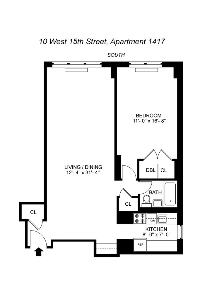Unit for sale at 10 W 15th Street, Manhattan, NY 10011