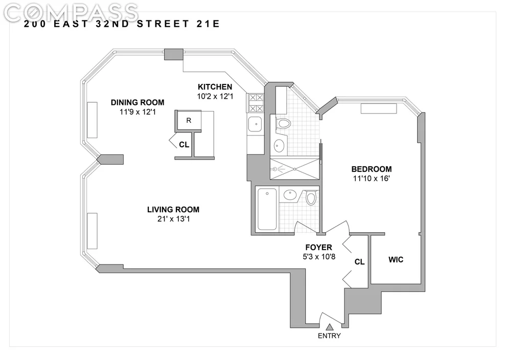 Unit for sale at 200 E 32nd Street, Manhattan, NY 10016