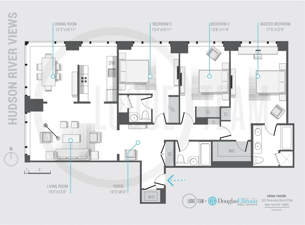 Unit for sale at 220 Riverside Boulevard, Manhattan, NY 10069