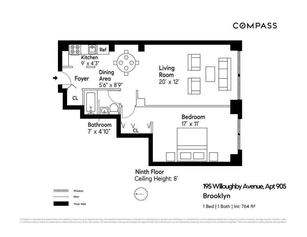 Unit for sale at 195 Willoughby Avenue, Brooklyn, NY 11205