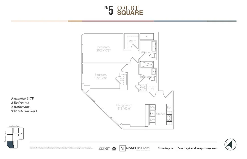 Unit for sale at 5 Court Square, Queens, NY 11101