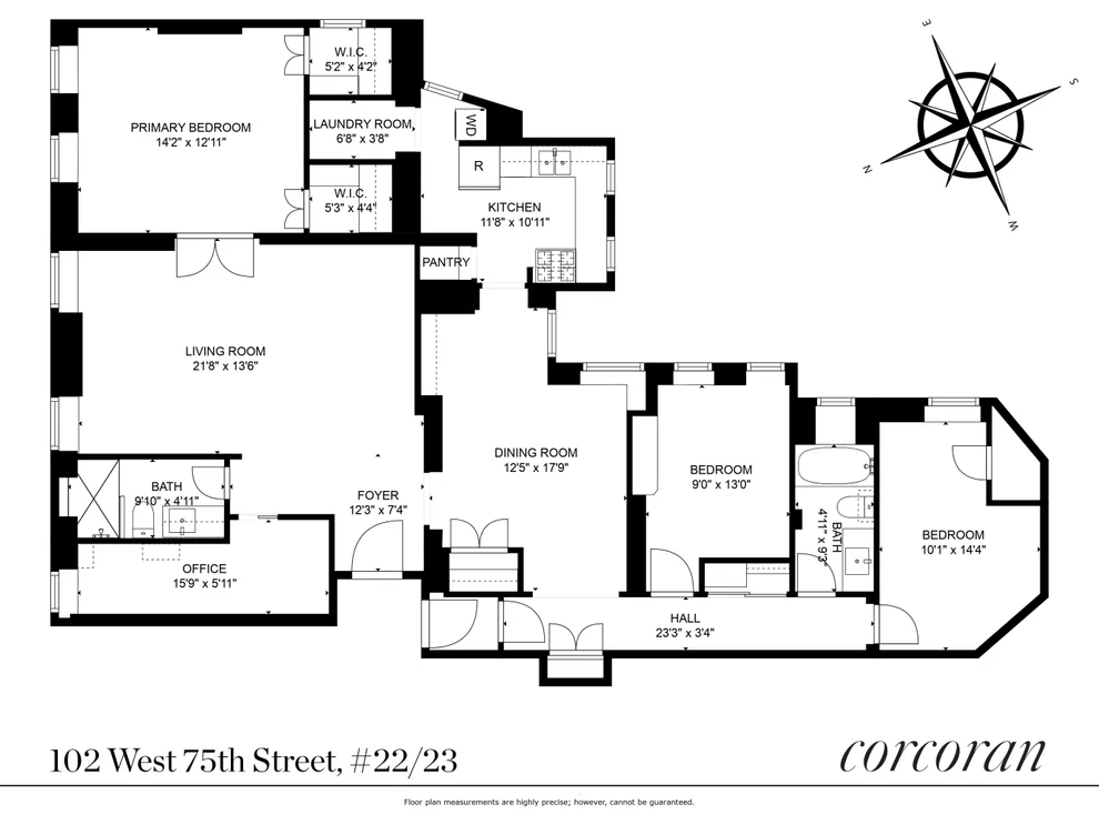 Unit for sale at 102 W 75TH Street, Manhattan, NY 10023