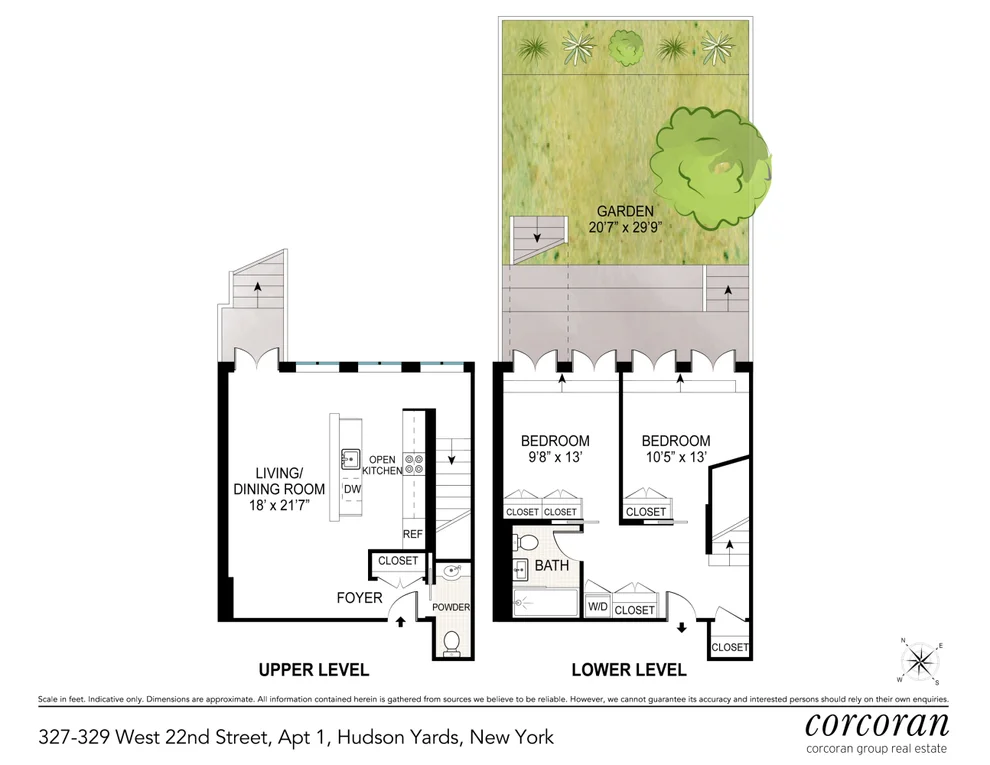 Unit for sale at 327 W 22ND Street, Manhattan, NY 10011