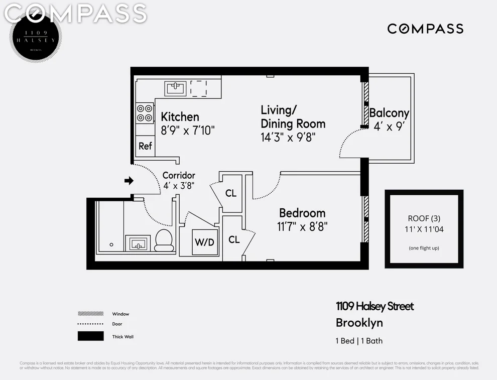 Unit for sale at 1109 Halsey Street, Brooklyn, NY 11207