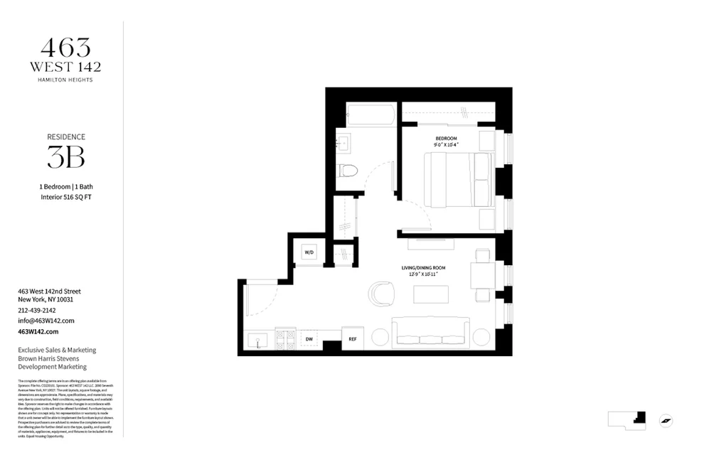 Unit for sale at 463 W 142ND Street, Manhattan, NY 10031