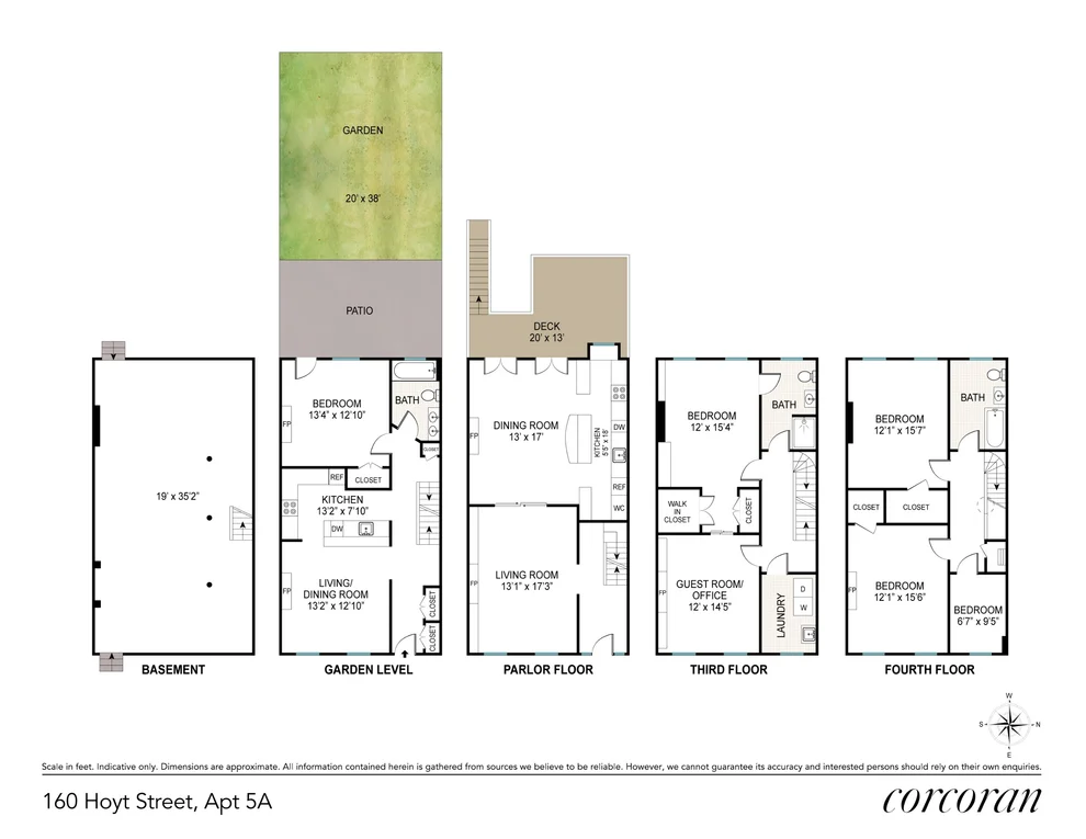 Unit for sale at 160 HOYT Street, Brooklyn, NY 11217
