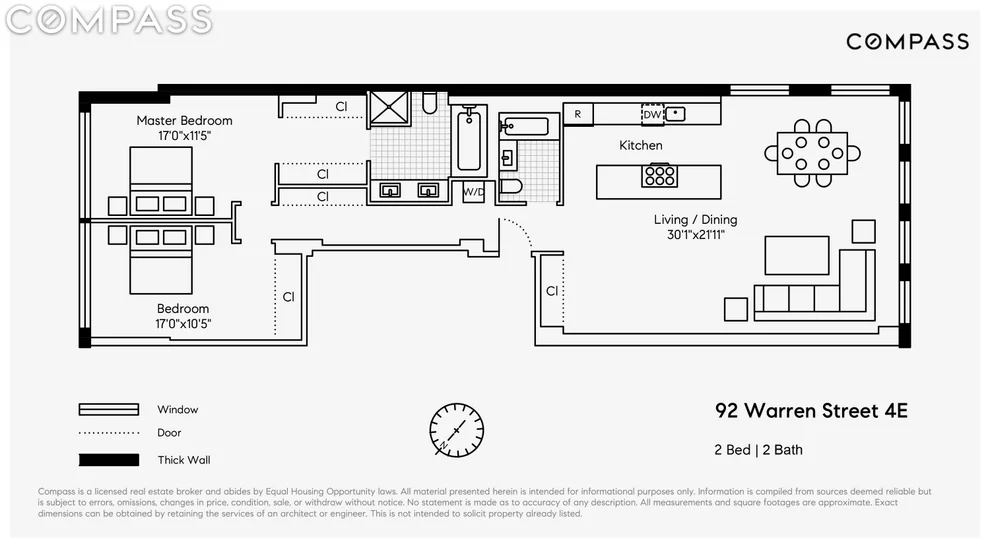 Unit for sale at 92 Warren Street, Manhattan, NY 10007