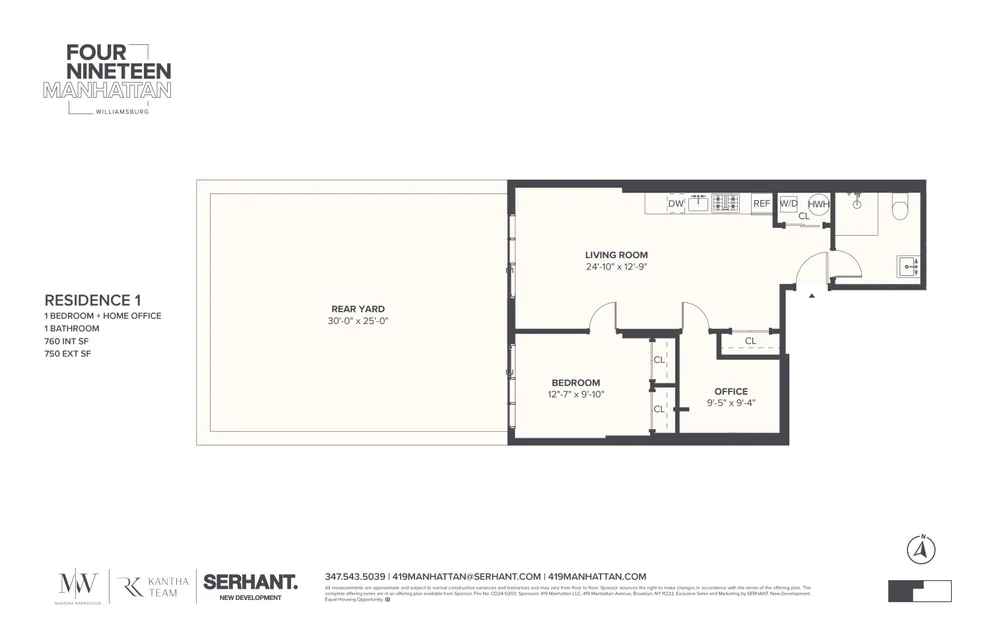 Unit for sale at 419 MANHATTAN Avenue, Brooklyn, NY 11222