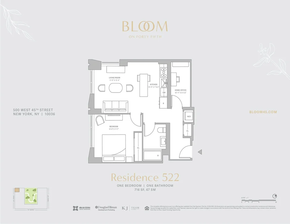 Unit for sale at 500 W 45TH Street, Manhattan, NY 10036