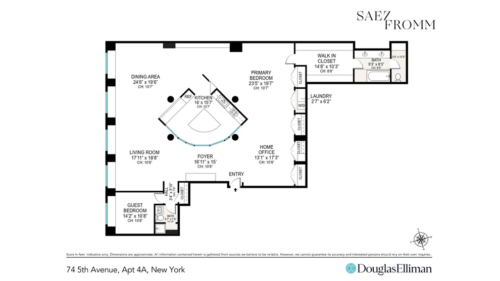 Unit for sale at 74 5TH Avenue, Manhattan, NY 10011