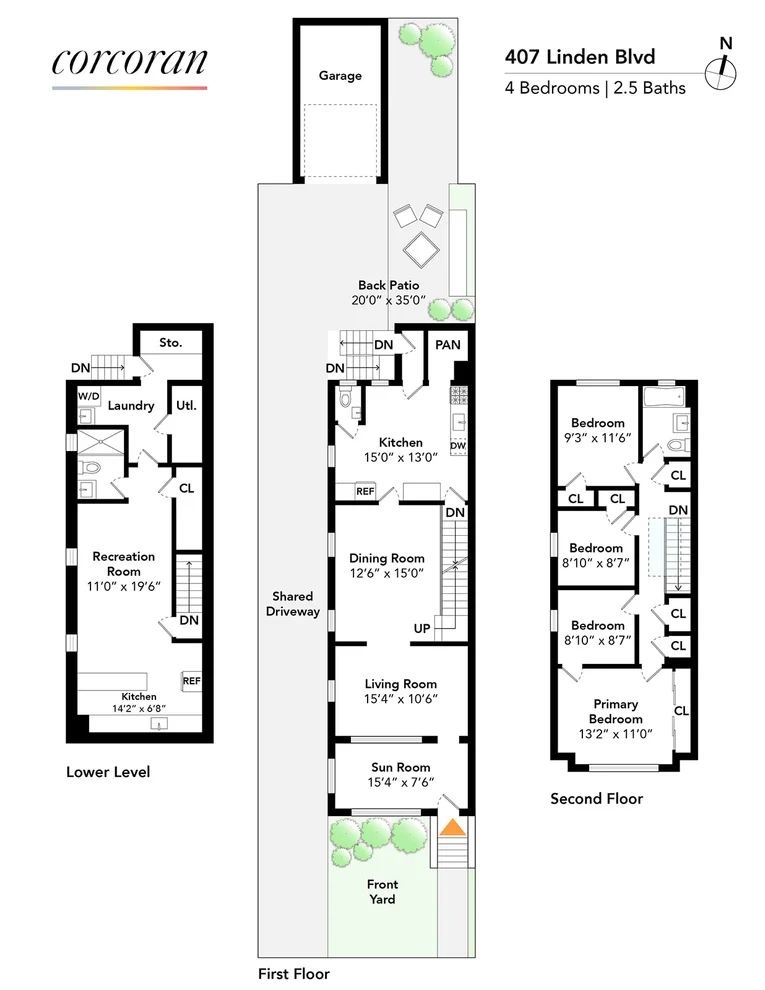 Unit for sale at 407 LINDEN Boulevard, Brooklyn, NY 11203