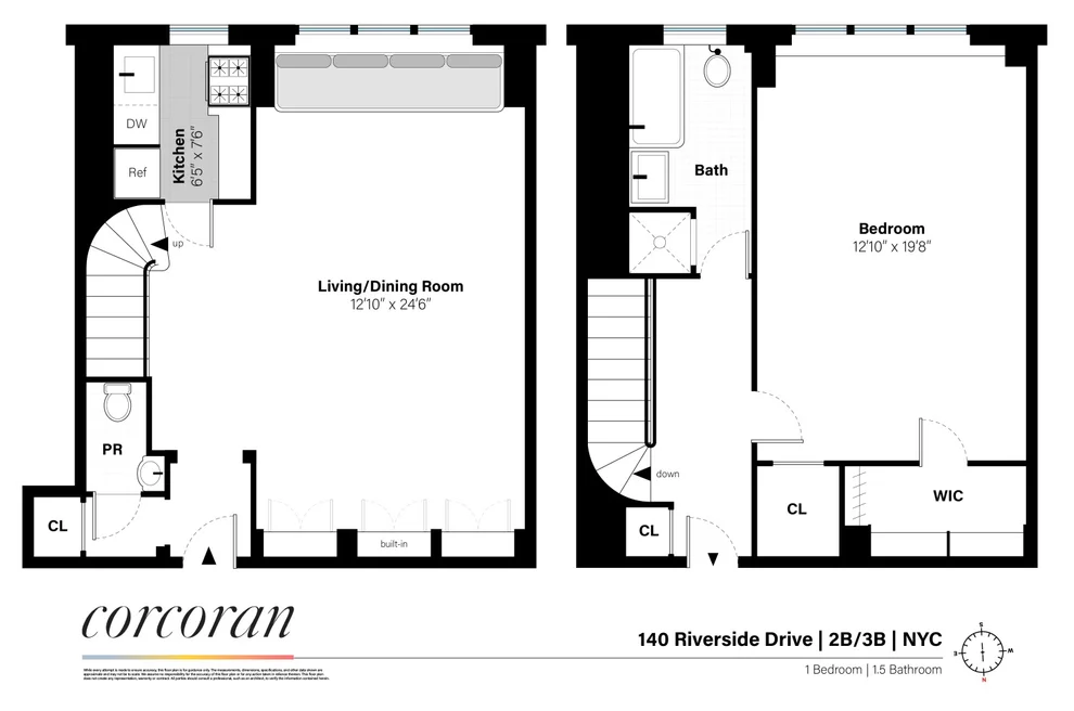 Unit for sale at 140 RIVERSIDE Drive, Manhattan, NY 10024