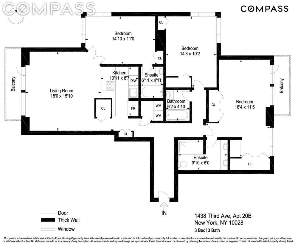 Unit for sale at 1438 3rd Avenue, Manhattan, NY 10028