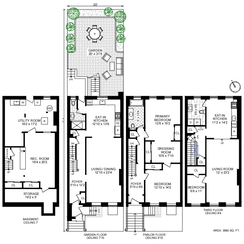 Unit for sale at 616 CARROLL Street, Brooklyn, NY 11215