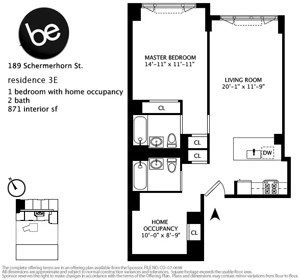 Unit for sale at 189 SCHERMERHORN Street, Brooklyn, NY 11201